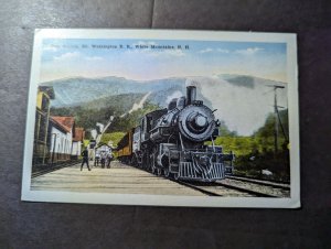 Mint USA Train Locomotive Postcard Mt Washington Rail Road White Mountains NH