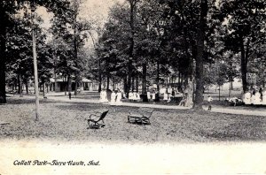 Terre Haute, Indiana - Women posing for a photo at Collett Park - c1905