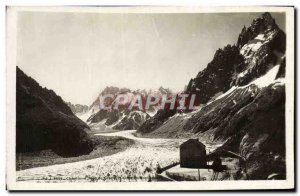 Modern Postcard Chamonix Ice Train Station sea