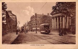 BR98630 london road derby tramway tram   uk