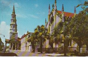 French Huegenot Schurch On Church Street Charleston South Carolina 1958