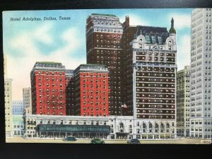 Vintage Postcard 1950 Hotel Adolphus Dallas Texas