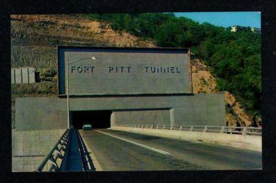 PA Fort Pitt Tunnel PITTSBURGH PENNSYLVANIA PENN PC