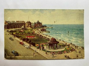 POSTED   BRIAN GERALD UK ART POSTCARD - WEST END PROMENADE MORECAMBE    (KK2875)