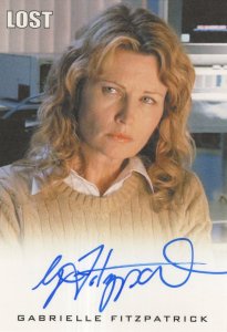 Gabrielle Fitzpatrick Lost TV Show Hand Signed Autograph Photo Card