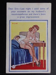 H.Lime: Stocking I USED SOME OF YOUR OINTMENT ON MY HUSBANDS RECOMMENDATION