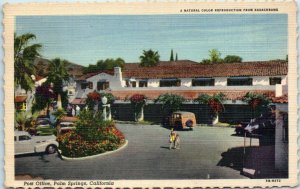 Postcard - Post Office, Palm Springs, California 