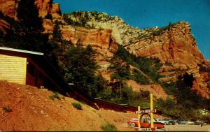 Arizona Flagstaff Wagon Wheel Motel and Cafe 1963