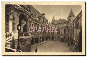Old Postcard Rochelle Hotel de Ville