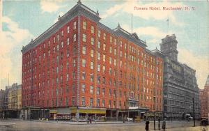 Rochester New York c1910 Postcard Powers Hotel