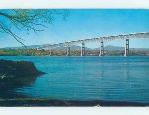 Pre-1980 BRIDGE SCENE Rhinecliff - Near Rhinebeck & Kingston New York NY H8623