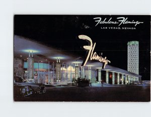 Postcard Fabulous Flamingo, Las Vegas, Nevada