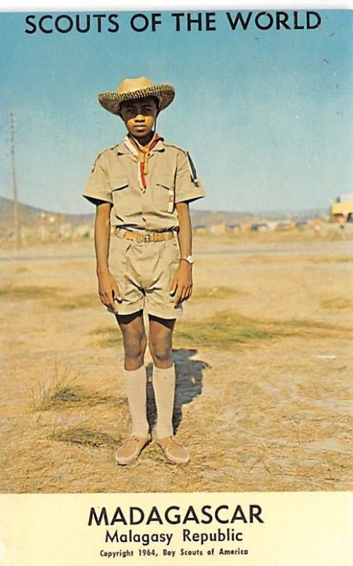 Scouts of the World Madagascar Unused 