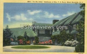 Residence of Mrs. F.S. Terry in Black Mountain, North Carolina