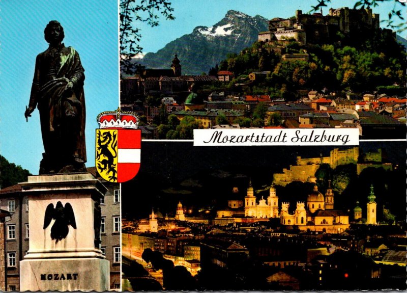 Austria Salzburg Mozartstadt Multi View
