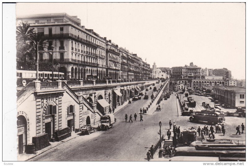 RP; ALGER, Les Rampes et le Boulevard de la Republique, 10-20s