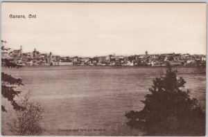 Canora Kenora Ontario Early Town View Postcard H81