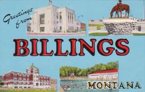 Montana Greetings From Billings
