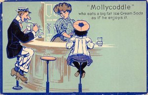 Mollycoddle View Postcard Backing 