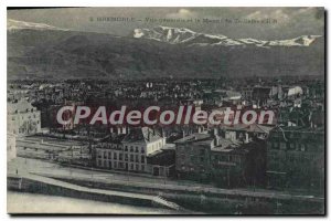 Old Postcard Grenoble and Le Massif Vue Generale De Taillefer