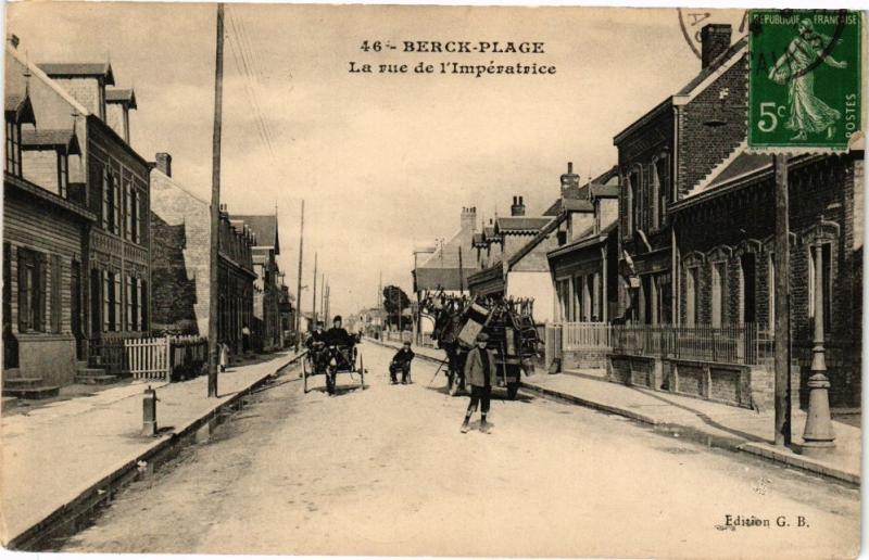 CPA  Berck-Plage - La Rue de l'Impératrice    (76748)