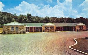 Wartburg TN Schubert Motel on U. S. 27 Cumberland Mountains Postcard