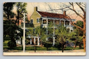 Commandants Quarters Fortress Monroe Virginia Vintage Unposted