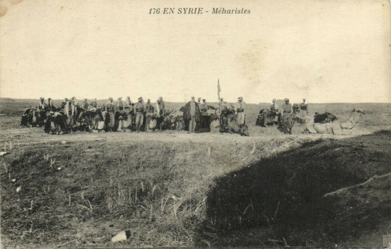 PC CPA SYRIA, MÉHARISTES, Vintage Postcard (b16562)