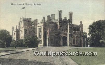 Government House Sydney Australia Unused 