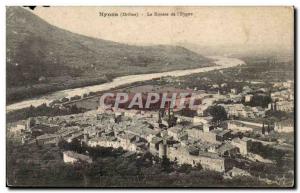 Nyons Old Postcard The river of & # 39Eygne