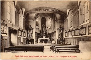 CPA RUEIL-MALMAISON Ecole St-Nicolas de Buzenval - Chapelle (1321916)