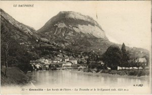 CPA GRENOBLE - Les Bords de l'Isere - La TRONCHE et le St-Eynard (123684)