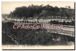 Postcard Old Chateaulin Butte Saint Nicolas