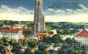 Cathedral of Learning, Masonic Temple - Pittsburgh, Pennsylvania