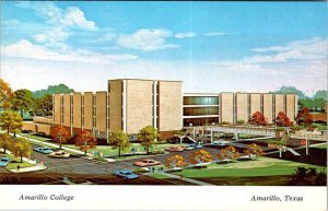 Postcard SCHOOL SCENE Amarillo Texas TX AN0678