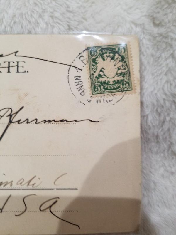 Antique Postcard, Nurnberg, Pellerhaus  Posted 1900