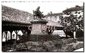 Modern Postcard Beaumont De Lomagne Square Fermat