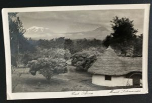 Mint East Africa  Real Picture Postcard Mount Kilimanjaro