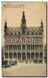 Old Postcard Brussels Grand Place North East Coast The King's House