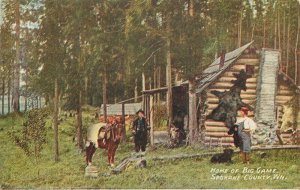 Washington Spokane Home of Big Game Portland Postcard 21-14428