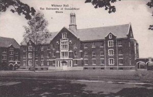 Connecticut Storrs The Whitney Hall The University Of Connecticut Albertype