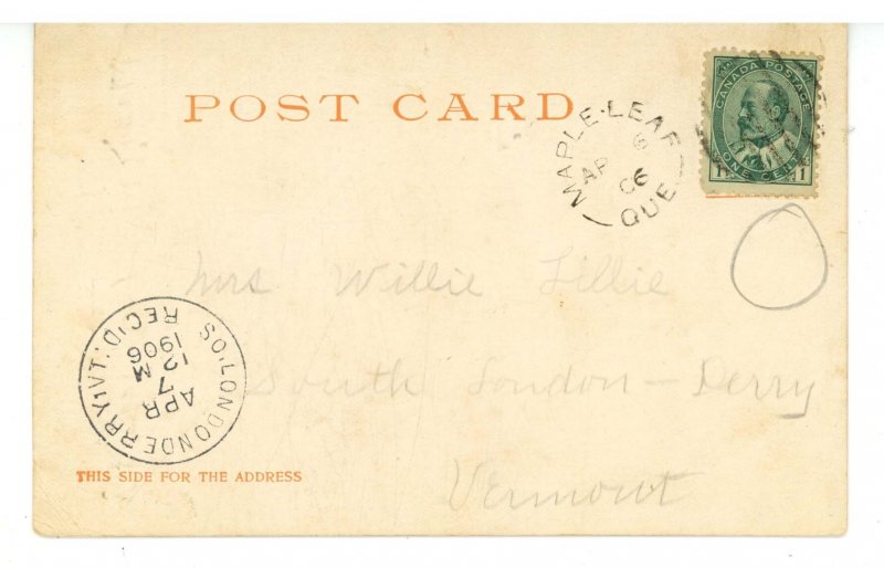 NH - Dixville Notch. Cold Spring ca 1906