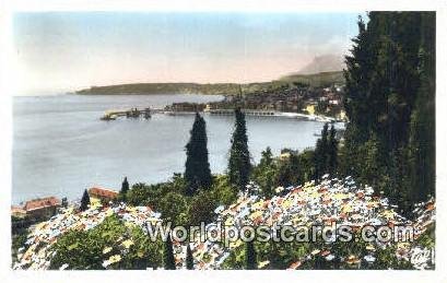 Cap Martin Menton, France, Carte, Unused 