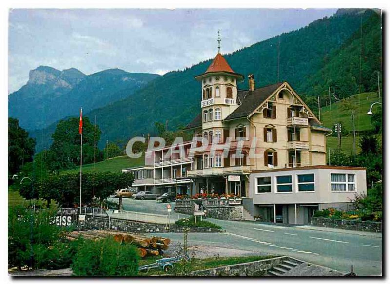 Postcard Modern Hotel Edelweiss Beckenried am Vierwaldstattersee