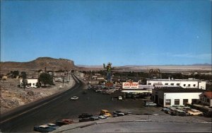 Wendover Utah Nevada UT NV Bonneville Salt Flats Chevron Vintage Postcard