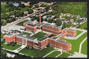 University of Kansas Hospitals Kansas City Kansas Unused c1940s