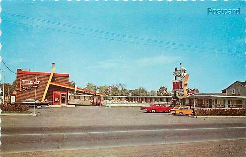 Canada, Ontario, Cornwall, Anchor Motel & Steak House, Dexter Color No. 13707-C