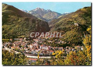 Modern Postcard Amelie les Bains des Pyrenees Pearl Spa and Climate Summer Wi...