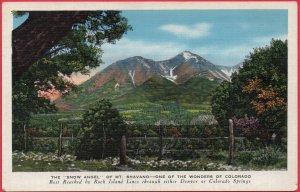 12911 Sno Angel of Mt. Shavano, Colorado - Rock Island Lines