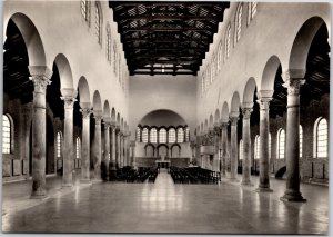 Ravenna ~ St. John Evangelist Interior Church Italy Real Photo RPPC Postcard